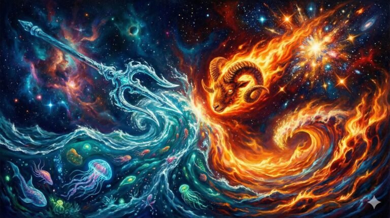 Netuno em Áries 2026: O "Botão de Reset" da História e o Nascimento de uma Nova Civilização